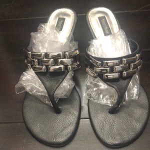 White House Black Market Wedge sandals